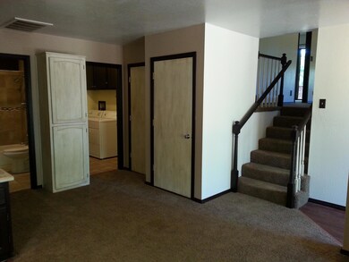 Looking from kitchen