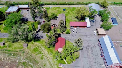 aerial of the buildings/improvements