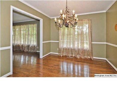Dining room opens to the living room - great party