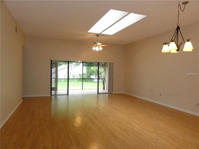 Spacious open living and dining room with upgraded