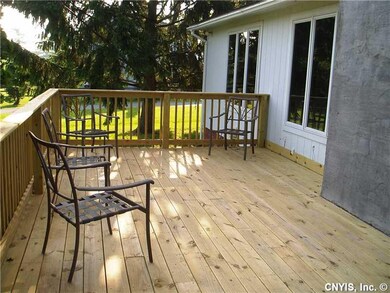 Deck. What a great place to sit and relax on a war