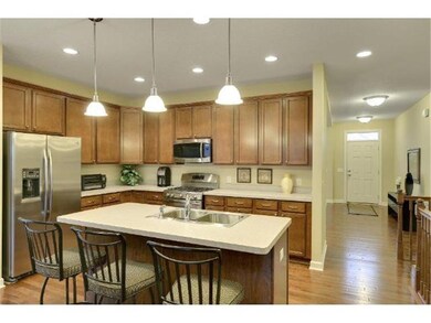Snack bar, plus informal dining area off the kitch
