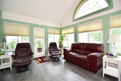 Desirable end-unit sides to green space and tucked