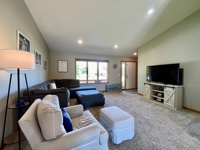 Looking back to the front door.