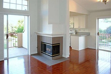 Cozy fireplace with mantle
