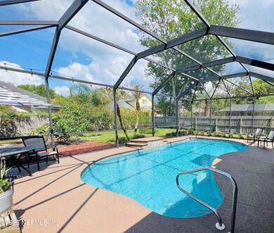 Screened pool