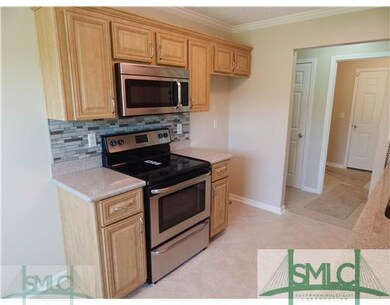 Kitchen. Refrigerator to be installed the week of 