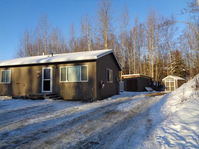 storage shed and small workshop in back