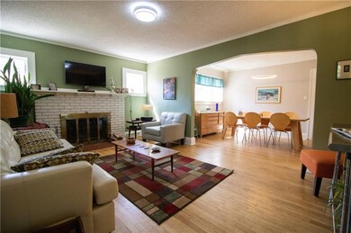 Living Room into Dining Room