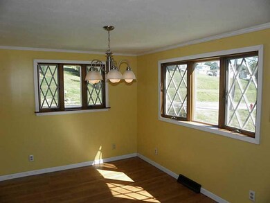 Dining Room. Separate Dining Room w/ Hardwood Floo