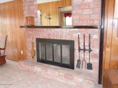 Fireplace with Mirror over Mantle