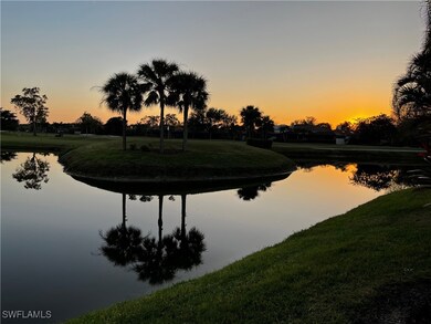 Sunset Water and Golf Course view from home