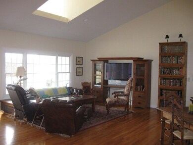 large windows to front porch