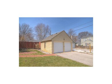 Two car garage with electric openers