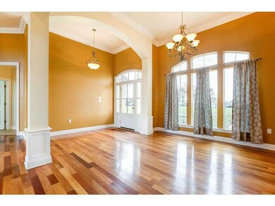 Dining Room. Formal dining room with windows to th