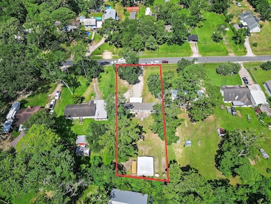 This home sits on a little over half an acre with