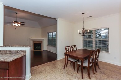 Kitchen area to Living