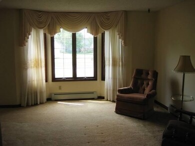 Living Room Living Room with Bay Window