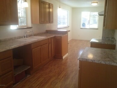 Kitchen sink and counters