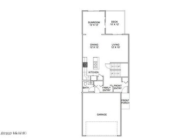 HP main level floor plan-with sunroom