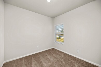 The two additional bedrooms in the home are perfec