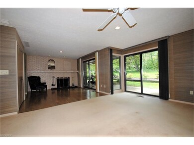 Master bedroom suite with sitting area around the 
