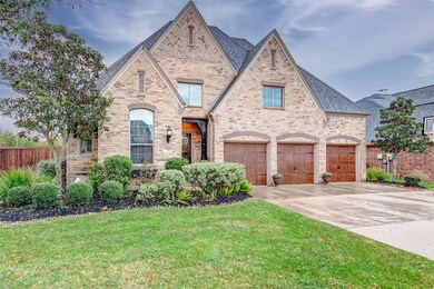 This home offers beautiful curb appeal including classic brick elevation, manicured landscape, and a green front lawn easily watered by the automatic in-ground lawn sprinkler system.