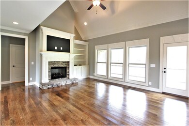 Great Room With Gas Fireplace 