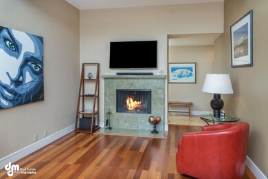 Wood Burning FP w Granite Surround!