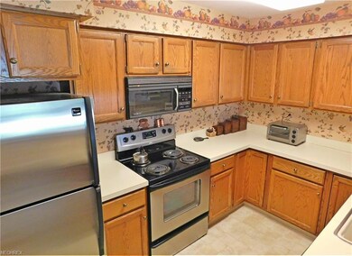 Plenty of cabinet space in the kitchen!