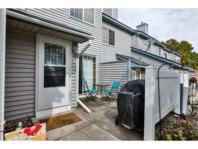 Enjoy your concrete patio with a fence that provid
