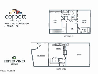 Corbet Village floor Plans MINI 1363 4-2