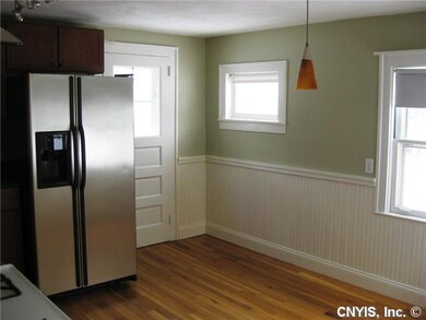 Kitchen with eating area