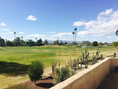 Golf course views and pond