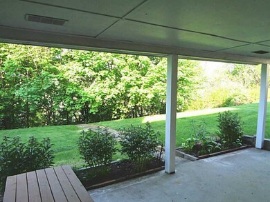 Patio/Deck. All this space but there is still priv