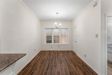 Separate dining area connected to the kitchen
