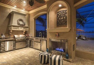 Twilight kitchen