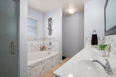 Master Bath with Separate Shower and Tub
