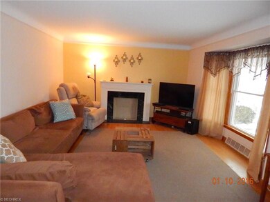 Spacious Living Room With Large Bay Window