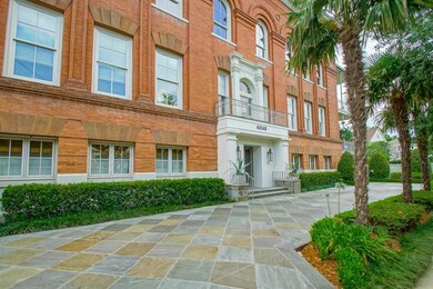 Front drive entrance to building
