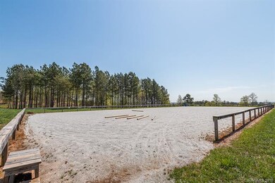 Riding arena was professionally leveled, installed