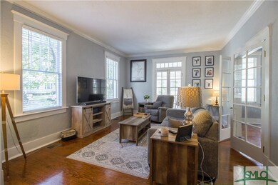 Living Area w/ beautiful hardwood floors