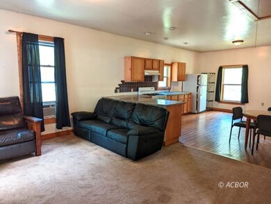Upper apartment- living room