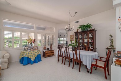 Formal dining area from foyer