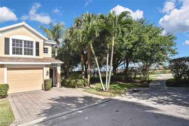 View of property exterior featuring a garage, stuc