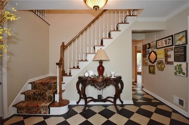 Wide and welcoming entry