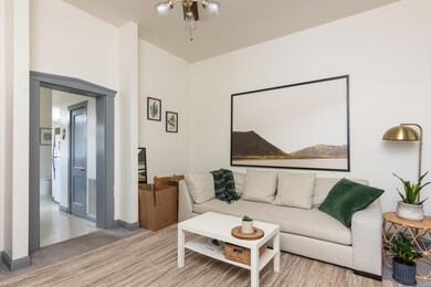 Unit 1320 (on the left) - Living Room Features Hig
