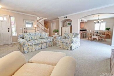 Spacious - view of the dining room and kitchen jus