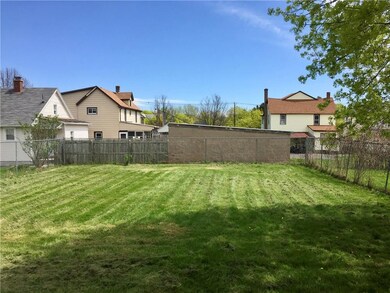 Fully fenced back yard.