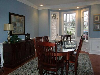 Dining Room. Formal Dining room with bay window, h